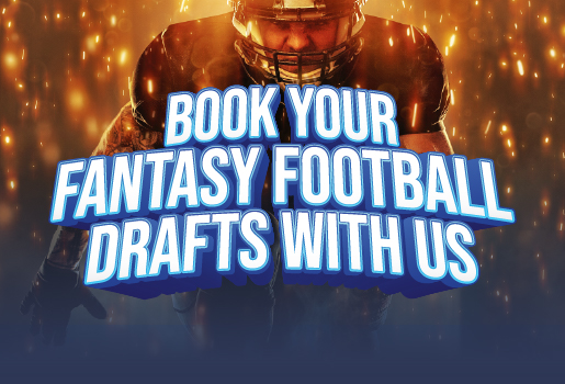 BOOK YOUR FANTASY FOOTBALL DRAFT TODAY